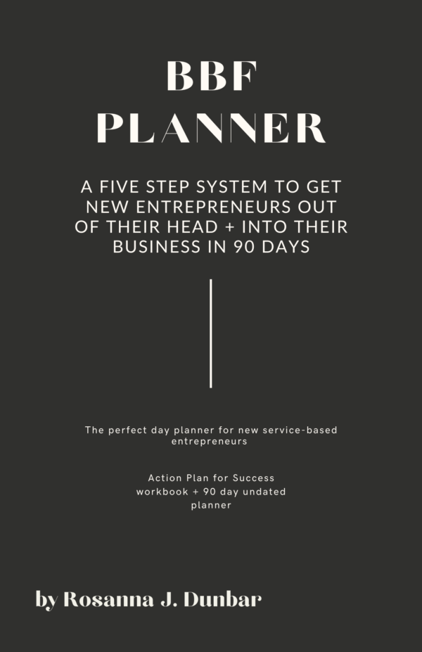 BBF Day Planner + Workbook for Business Productivity - Digital